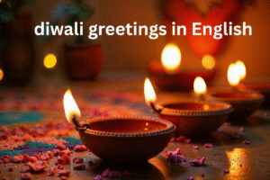diwali greetings in Hindi & english