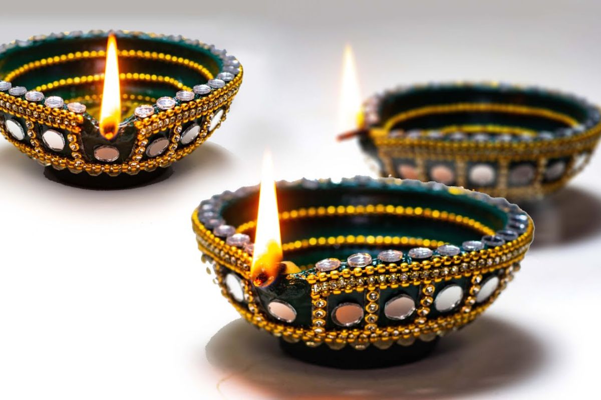 Traditional Diya Decoration