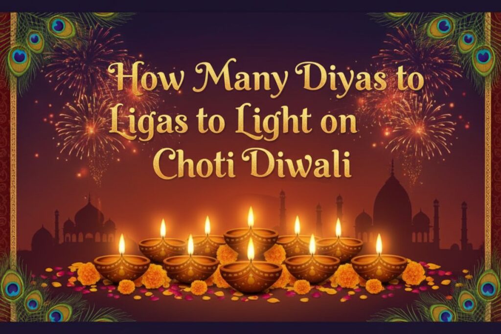 How Many Diyas to Light on Choti Diwali